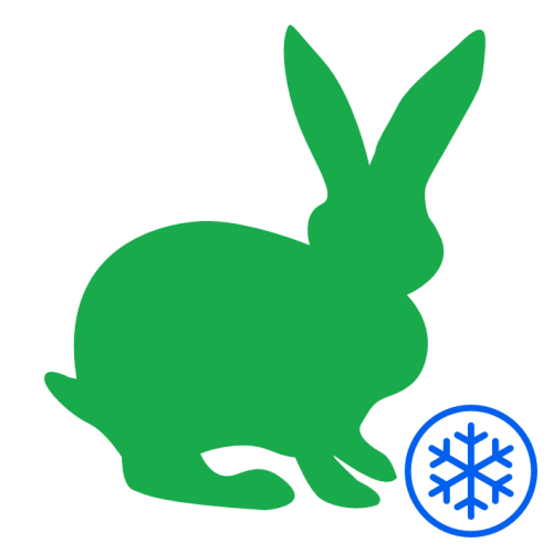 Gefrorene Kaninchenkarkasse 1,2-1,6  [kg]